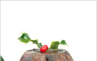 İngilizce Noel pudingi - orijinal tarif Puding için malzemeler